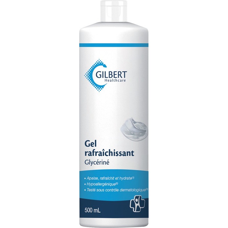 Gel rafraîchissant glycériné - LABORATOIRES GILBERT