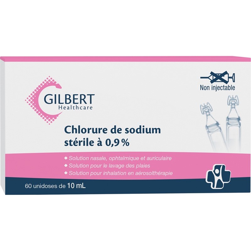 Sérum physiologique** - LABORATOIRES GILBERT