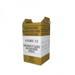 Carton à déchets - HOSPIDEX