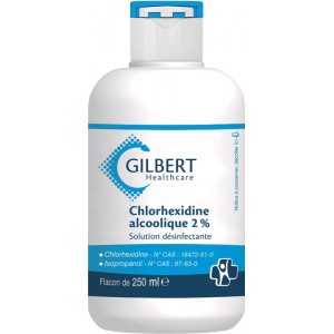 Chlorhexidine alcoolique incolore 2%* - LABORATOIRES GILBERT