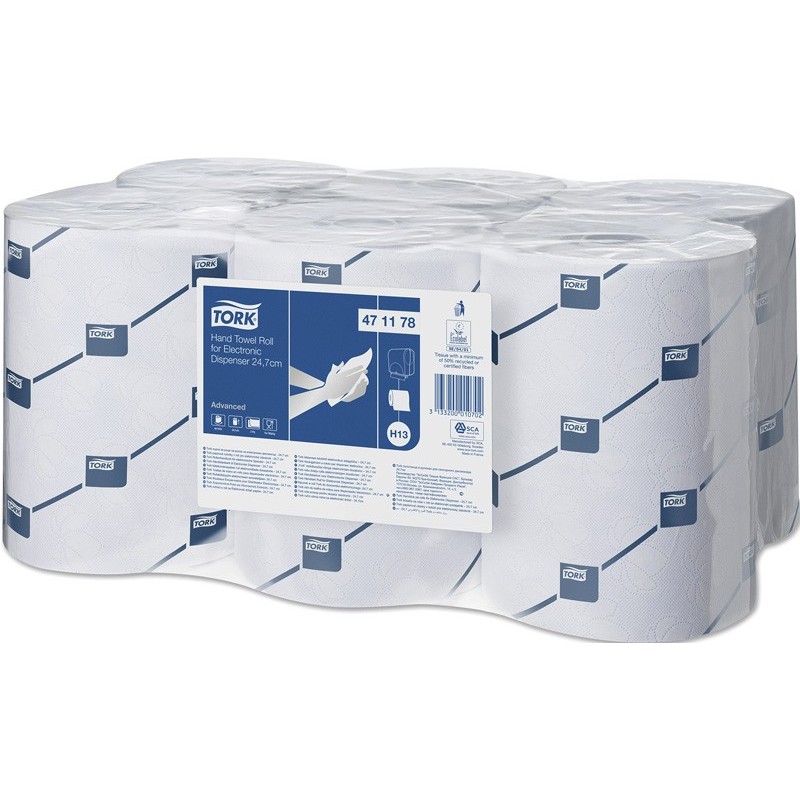 Essuie-mains rouleau pour distributeur électronique - TORK - SCA TISSUE