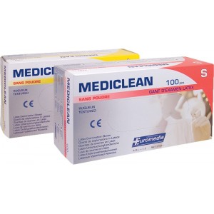 Gants latex MEDICLEAN - LABORATOIRES EUROMEDIS