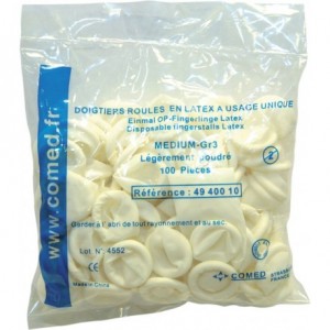 Doigtiers roulés non stériles - COMED