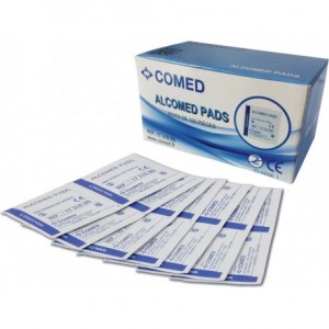 Tampons alcoolisés ALCOMED - COMED