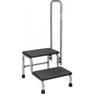 Marchepied inox avec rampe - HOLTEX
