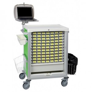 Chariot de distribution Modulo 600 x 400 - PRATICIMA