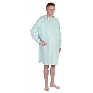 Chemise de malade avec zip - PHARMAOUEST